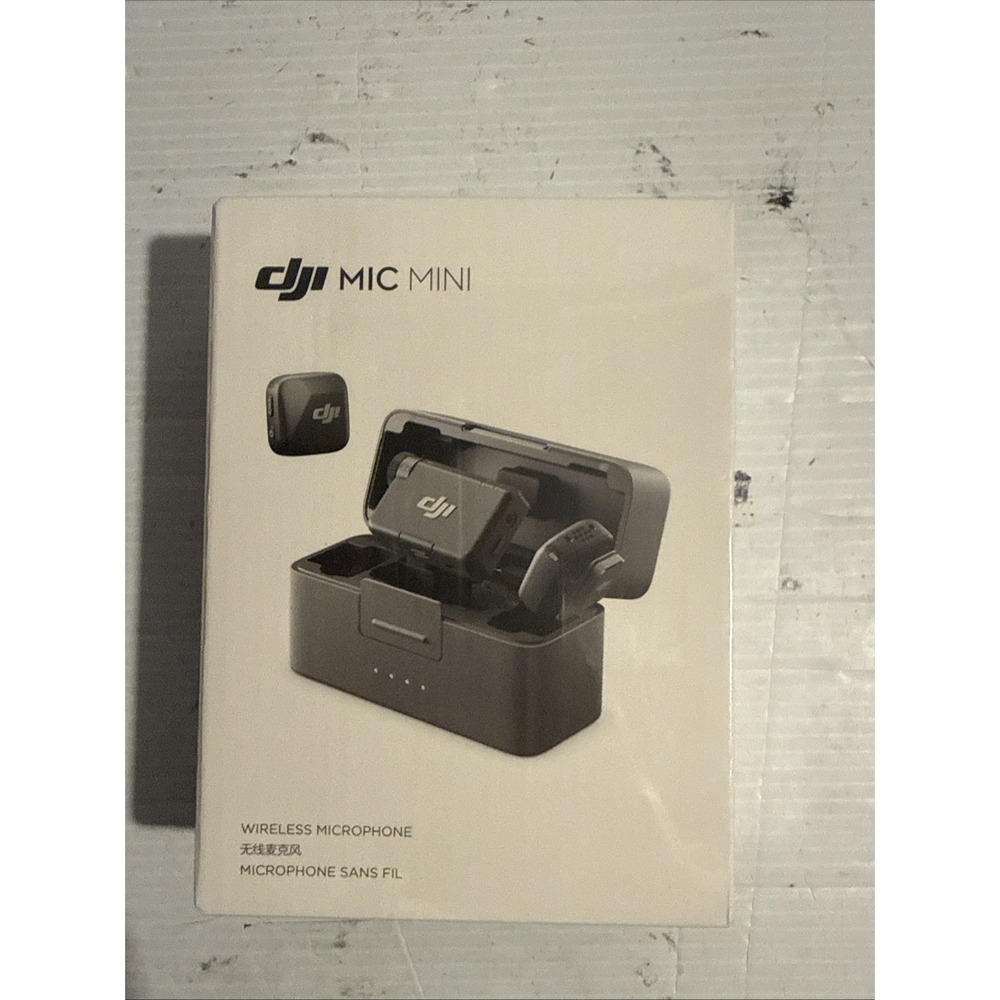 DJI Mic Mini Wireless Omnidirectional Microphone System Brand New Sealed